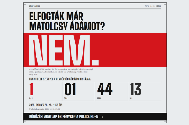 Elfogták már Matolcsy Ádámot?